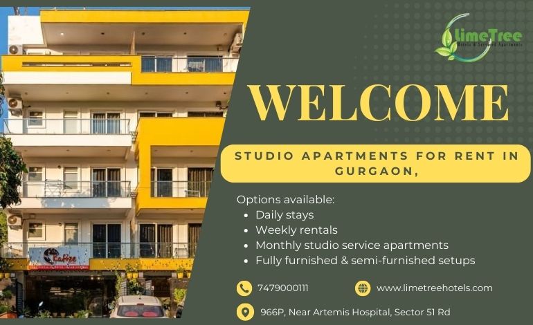 Spacious & Furnished Studio Service Apartments